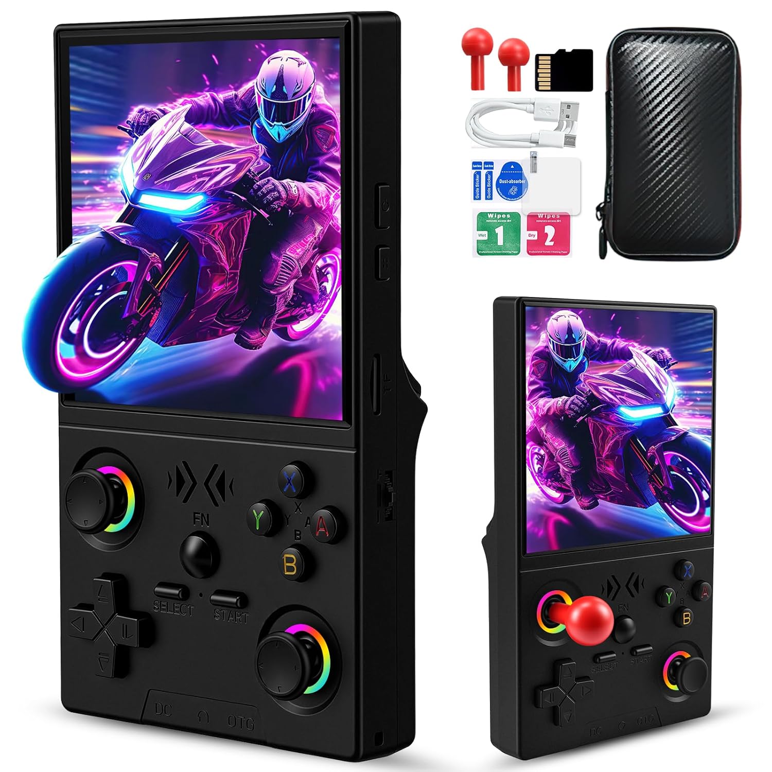 Retro Gaming Console Handheld - FLLBW XF40V Retro Handheld-Spielkonsole 4,0-Zoll HD