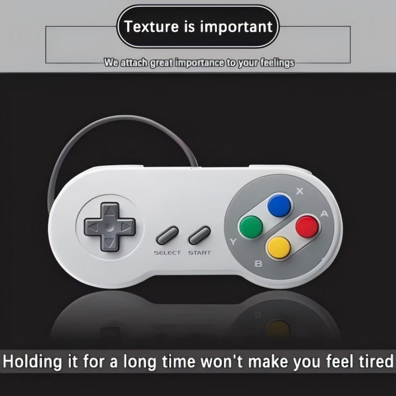 Retro Gaming Raspberry Pi 5 - 2 Stück USB-Gamepad Retro-Gaming-Joystick Kabelgebundener Controller