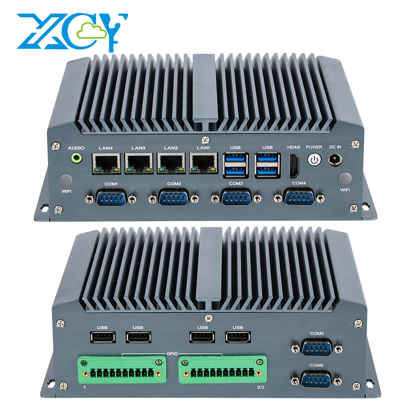 Intel Cpu Core I7 - XCY X77 Lüfterloser Industrie-Mini-PC Intel Core