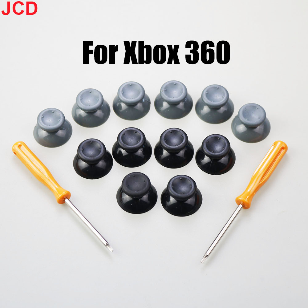 Retro Gaming Xbox 360 - JCD Neues 7-teiliges Set Schwarz Grau