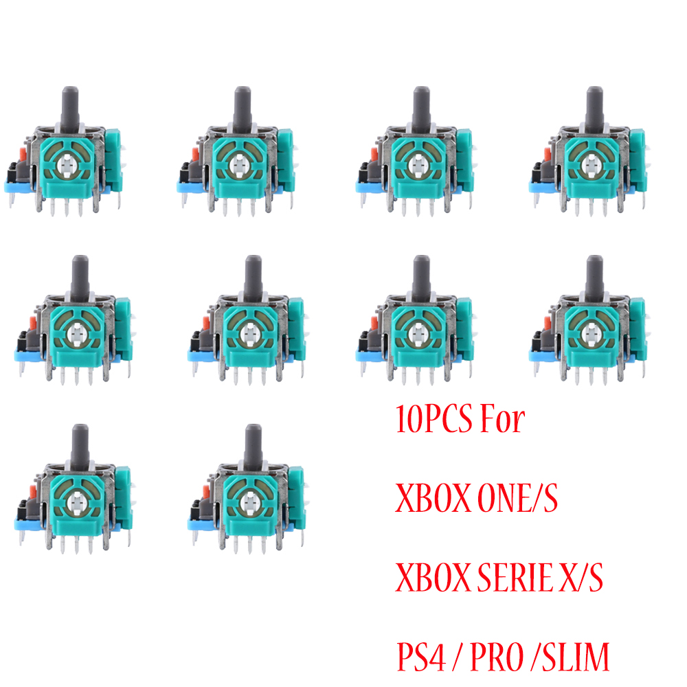 Retro Gaming Xbox 360 - 10 Stück 3D Analog Joystick Ersatz