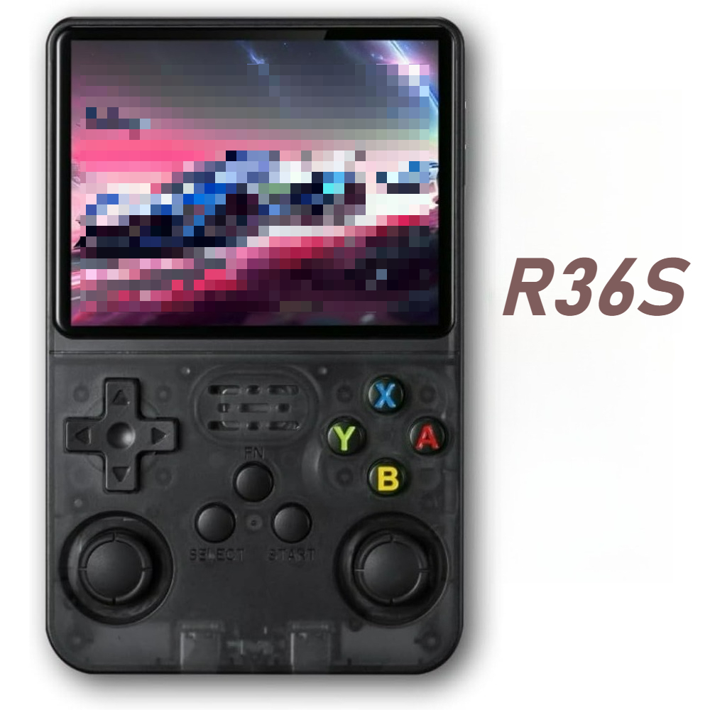 Retro Gaming Console Handheld - R36S Retro-Spielekonsole 3,5-Zoll IPS-Bildschirm Mit Linux-System