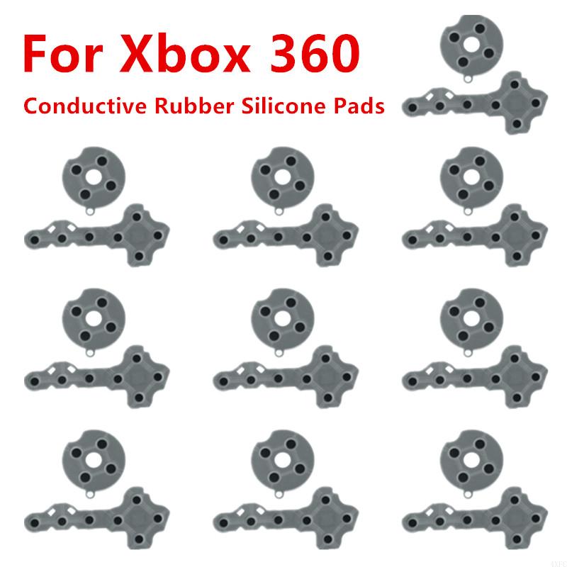 Retro Gaming Xbox 360 - 1/5/10 Sets Leitfähige Gummi Silikon Pads