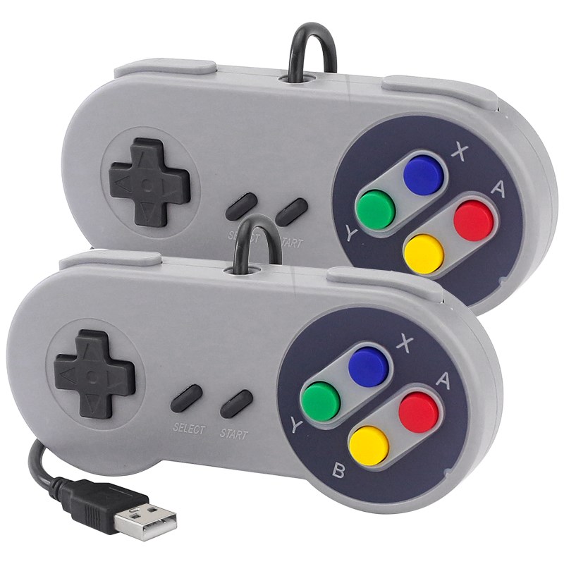 Retro Gaming Raspberry Pi 5 - USB-Gamepad, Gaming-Joystick, Retro-Gamepads für PC, NESPi,