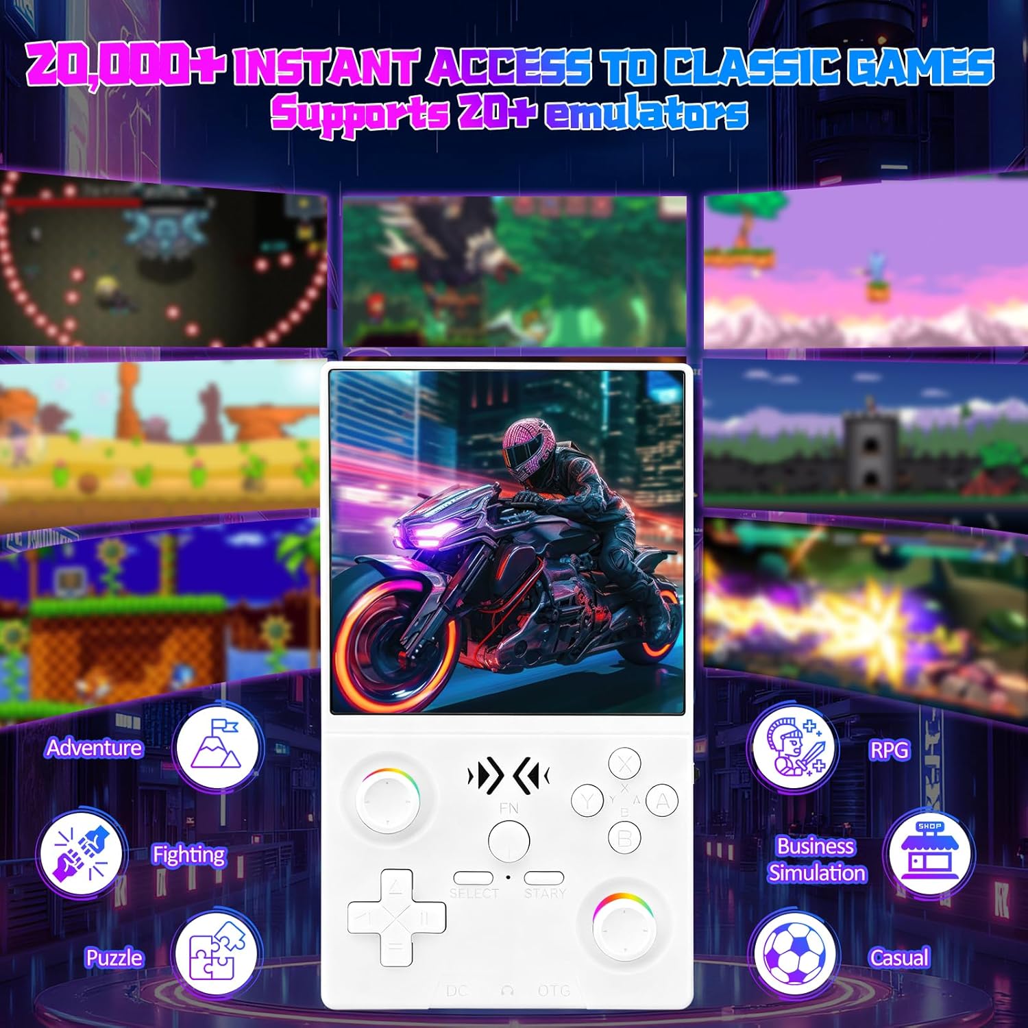 FLLBW XF40V Retro Handheld-Spi – Retro Gaming Console Handheld Bewertung und Preis