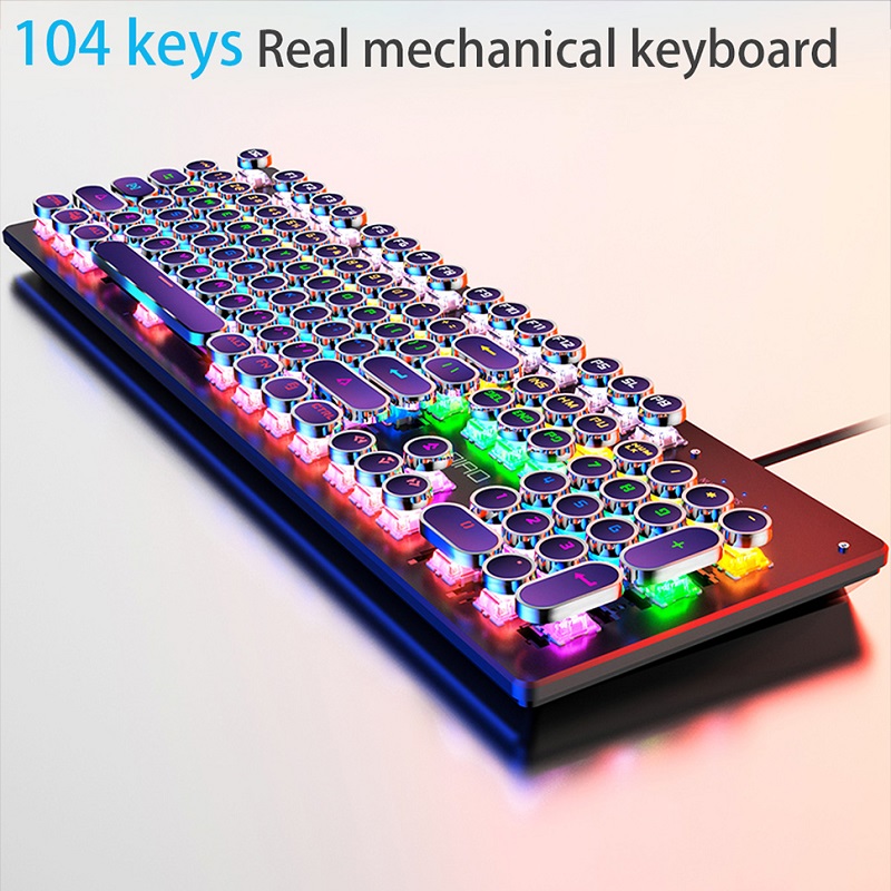 Retro Punk Mechanische Tastatu – Retro Gaming Kc Bewertung und Preis