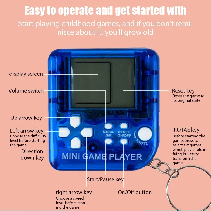 Tragbare Mini Tasche Klassisch – Retro Gaming Kc Bewertung und Preis