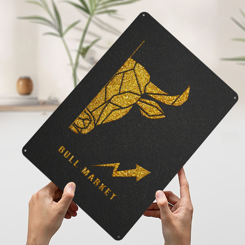 Golden Bull Market Gedrucktes  – Retro Gaming Market Bewertung und Preis