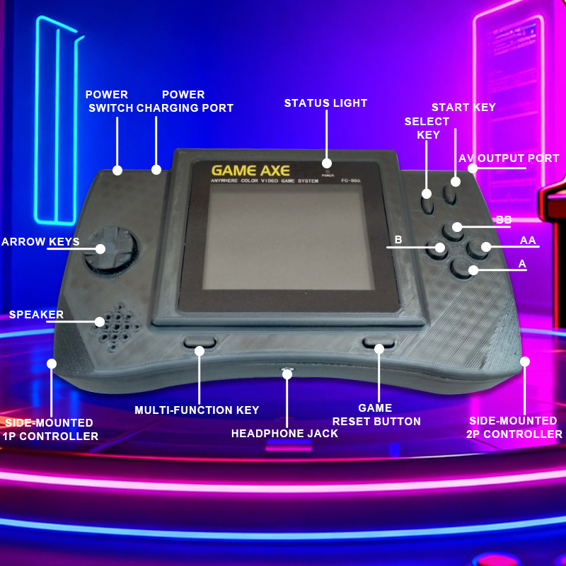 PFT Elite 4-Zoll Handheld-Arca – Retro Gaming Console Handheld Bewertung und Preis