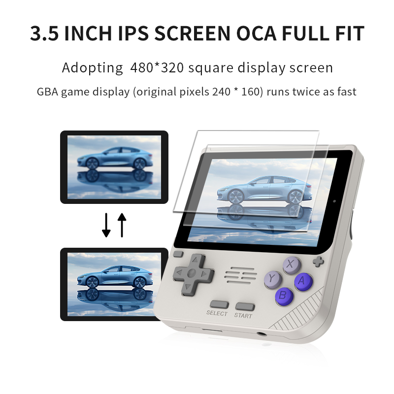 POWKIDDY V10 3,5-Zoll IPS Oca  – Retro Gaming Console Handheld Bewertung und Preis